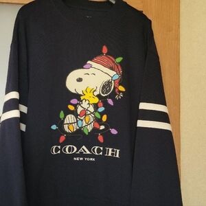 Coach X Peanuts Sweatshirt sz Small